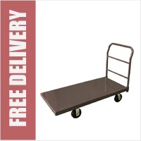 Heavy Duty Metal Flatbed Trolley 500kg